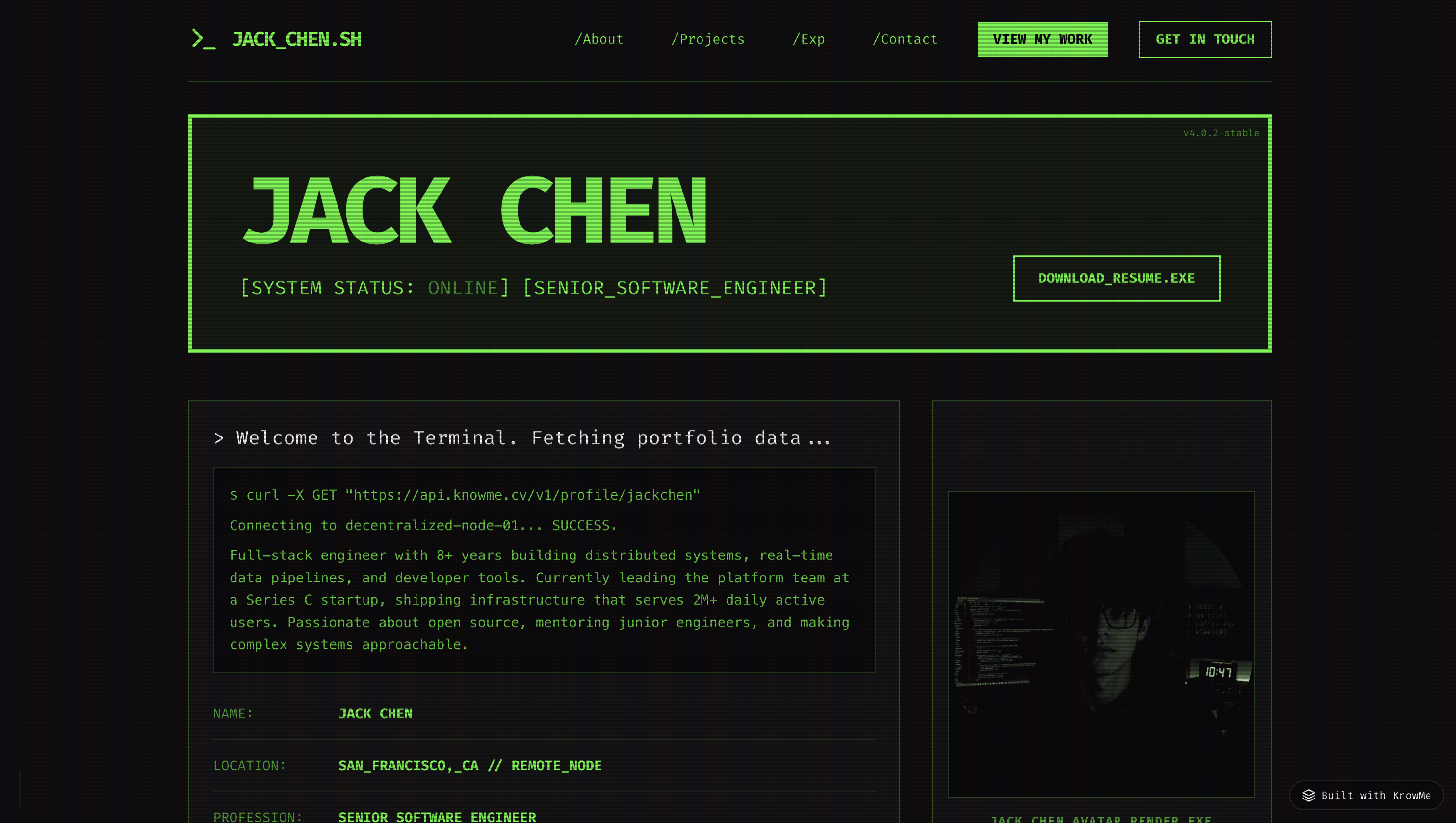 Terminal template preview