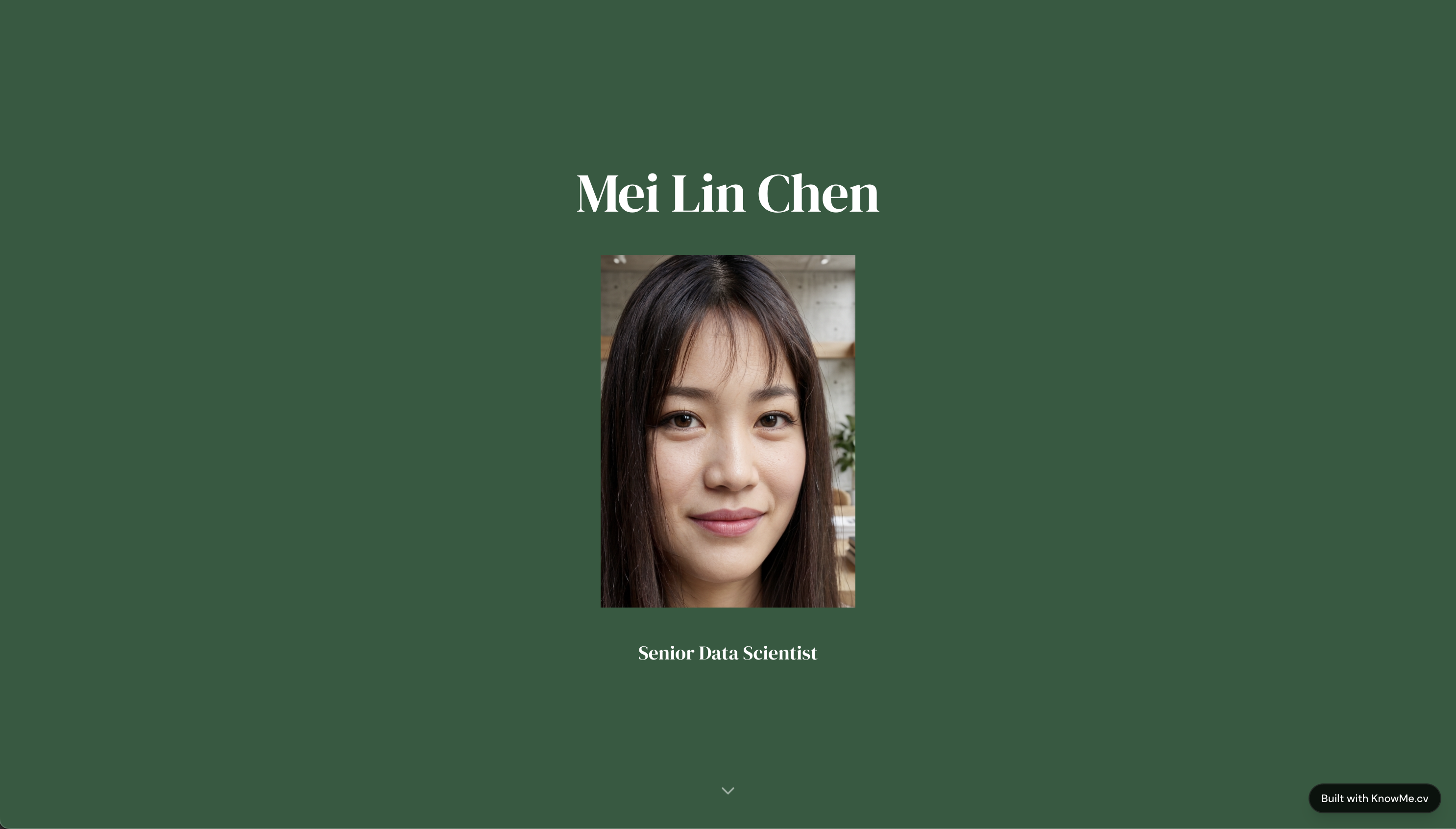 Verde template preview